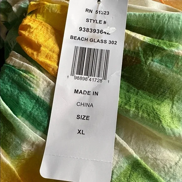 MSK Women's Printed Dress - Picture 7 of 7